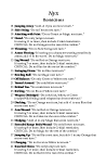 Front of Restrictions Sheet